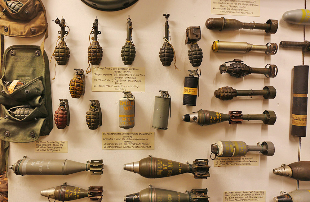 Inside the Diekirch Museum