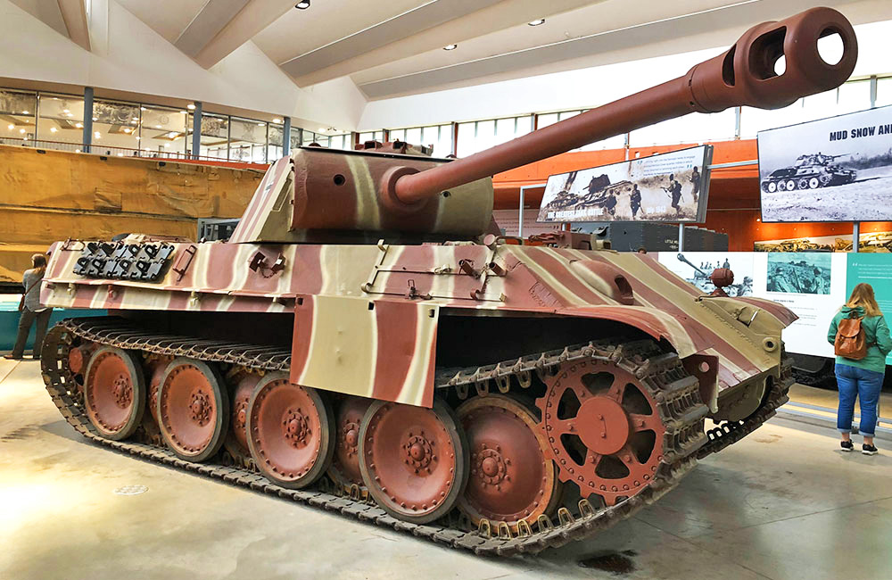 Panther tank in Bovington