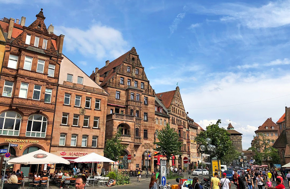 Old town of Nuremberg