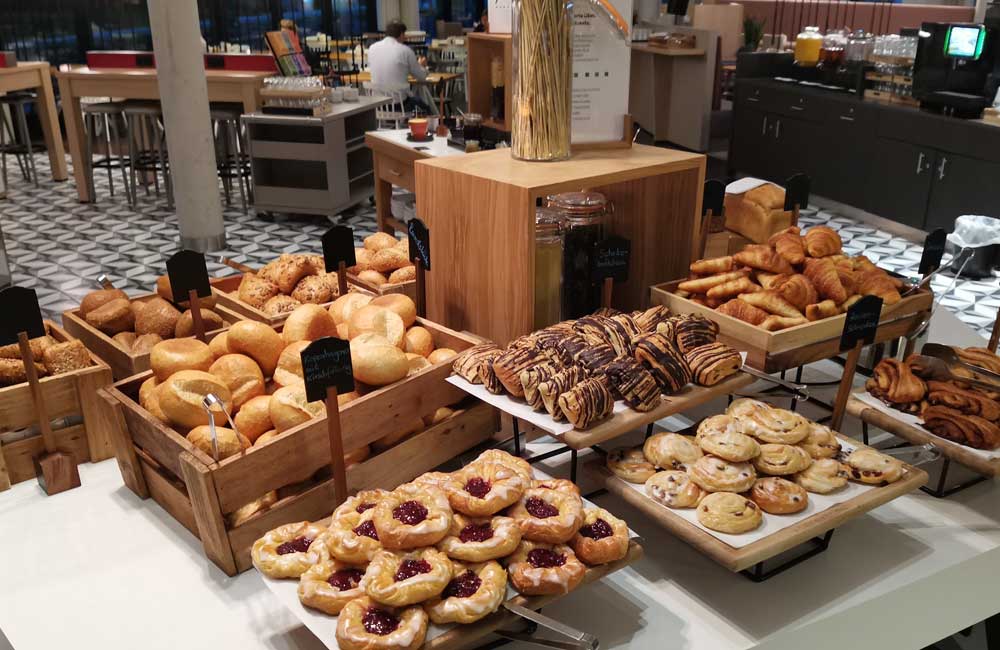 Hotel breakfast in Germany