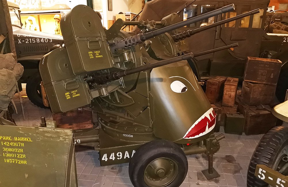 M45 Quadmount in the Diekirch Museum