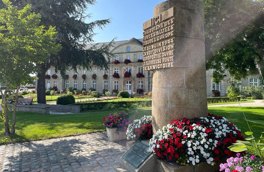 Memorial in Carentan
