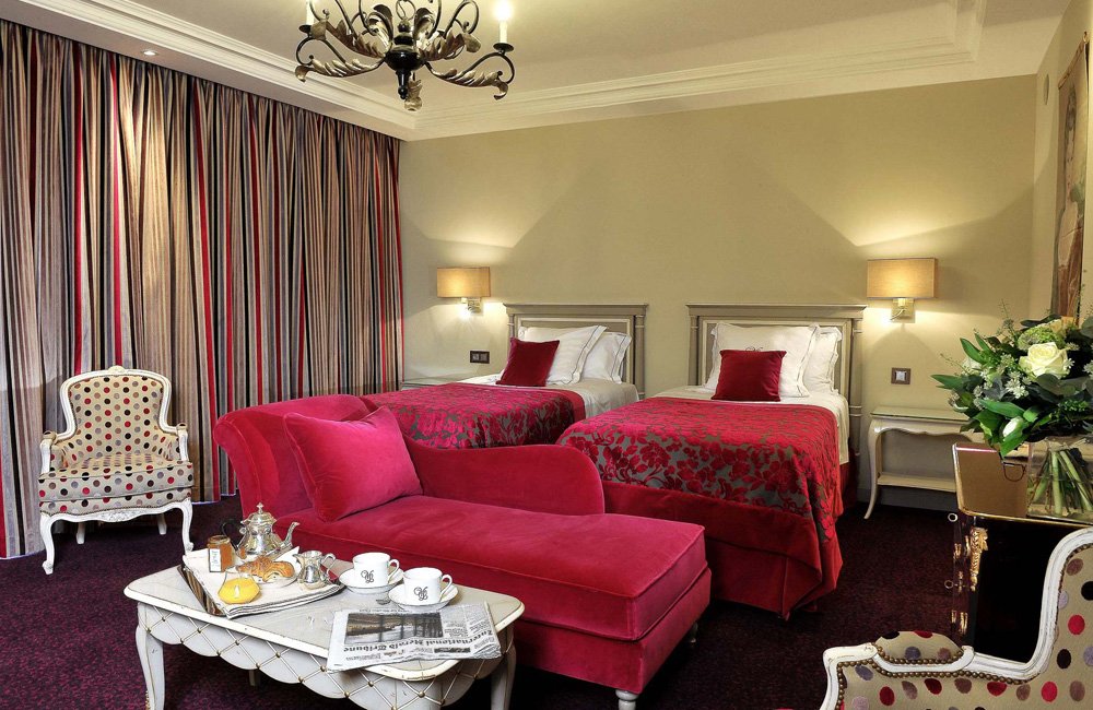 Hotel room in Normandy