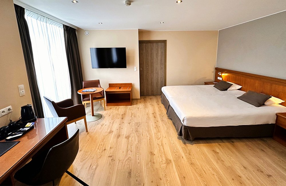 Hotel room in Bastogne
