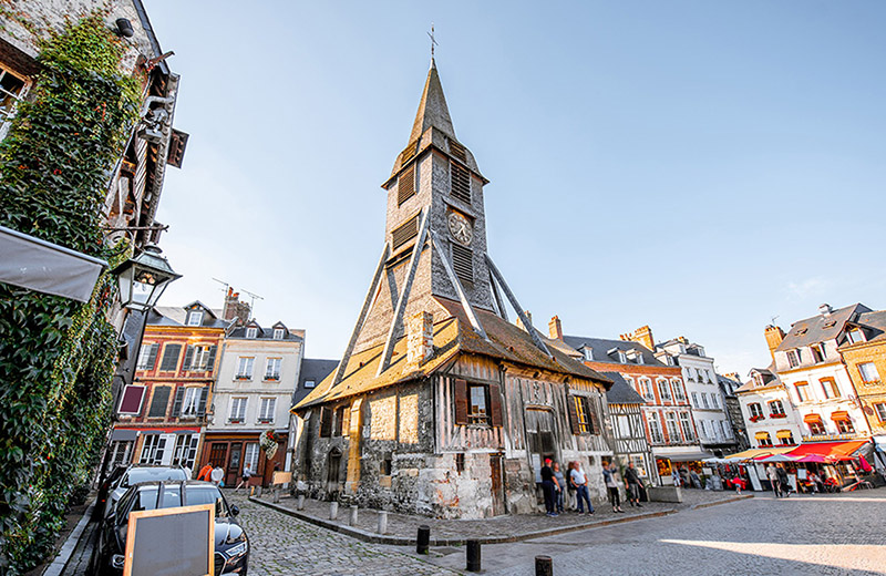 Saint Catherine wooden church in Honfleur
