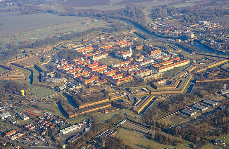 The town of Terezín, Czech Republic