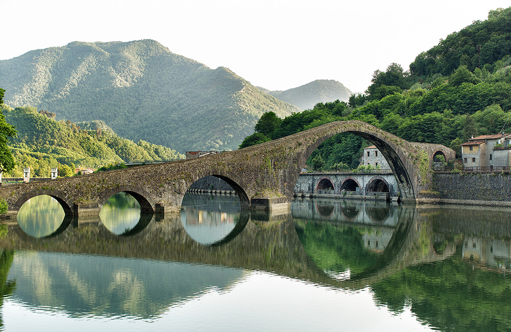 The Devil's Bridge at Borgo a Mozzano