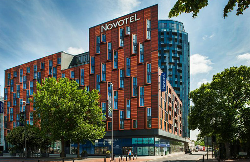 London hotel exterior