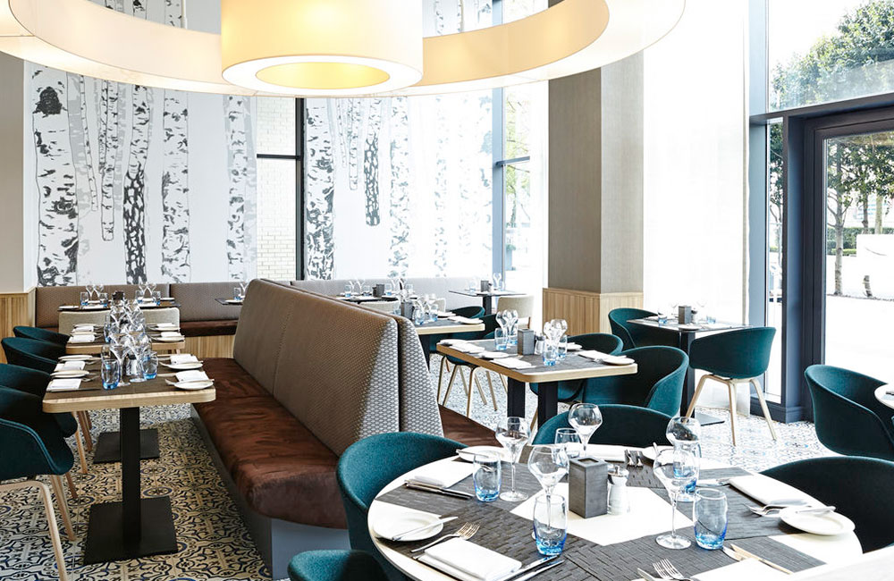 Hotel restaurant in London