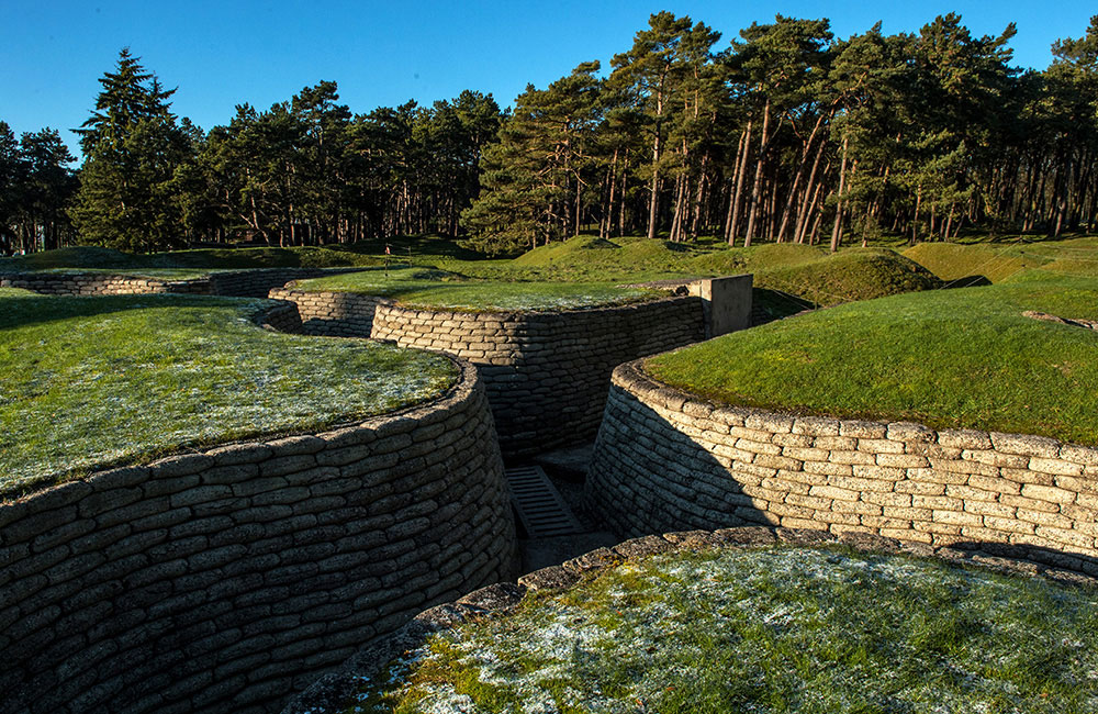 Vimy Ridge trench Vimy Ridge trench