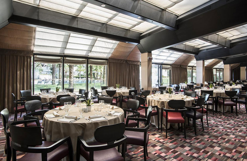 Hotel restaurant in Rome