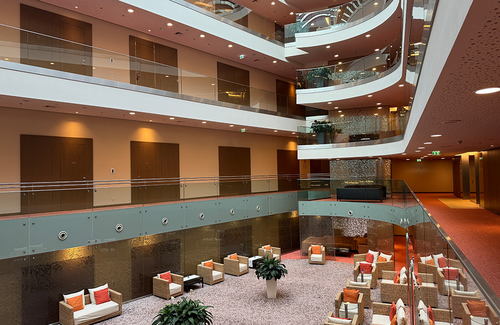 Hotel interior in Vienna