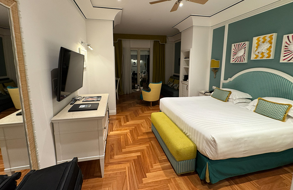 Hotel room in Taormina