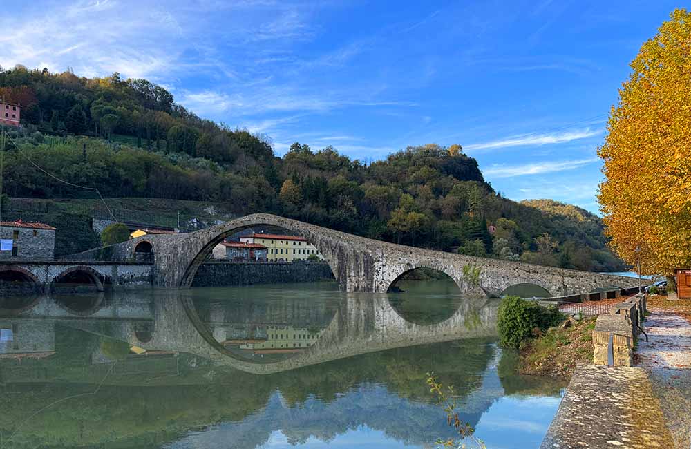 The Devil's Bridge at Borgo a Mozzano