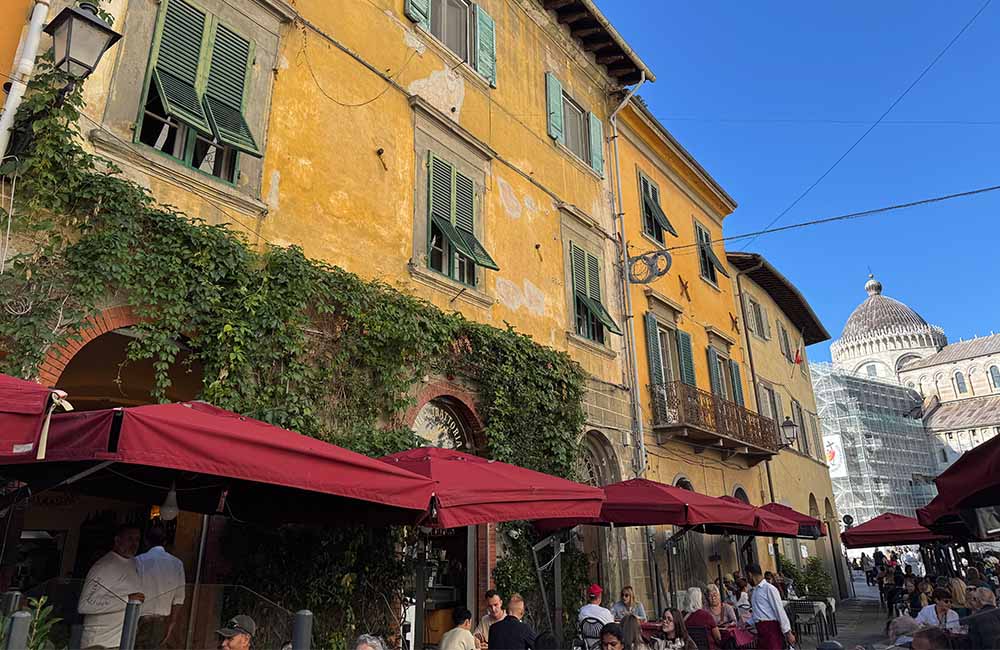 Street view of Pisa