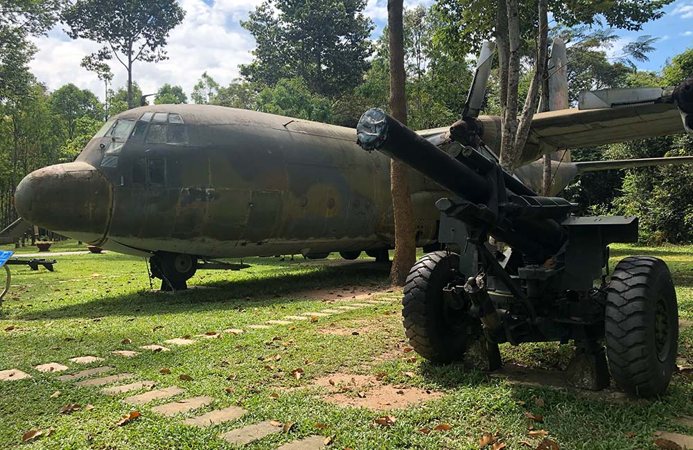 US equipment at Cu Chi Tunnels
