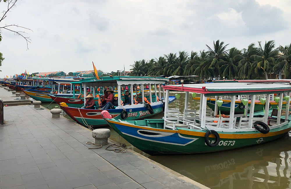 Boats at Hoi An