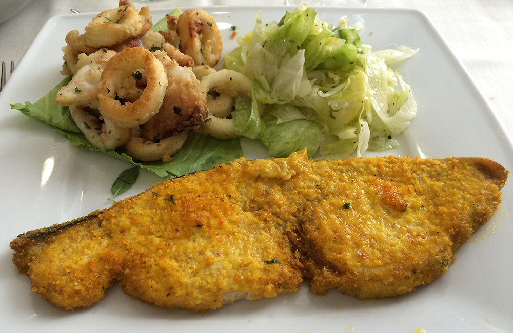 Local fish in Sicily