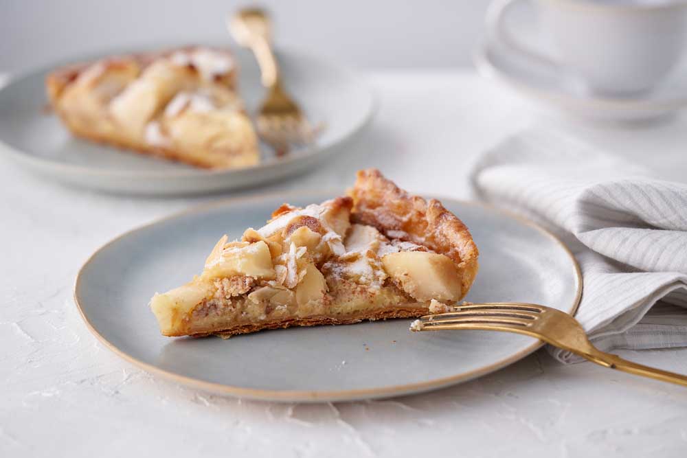 French apple tart