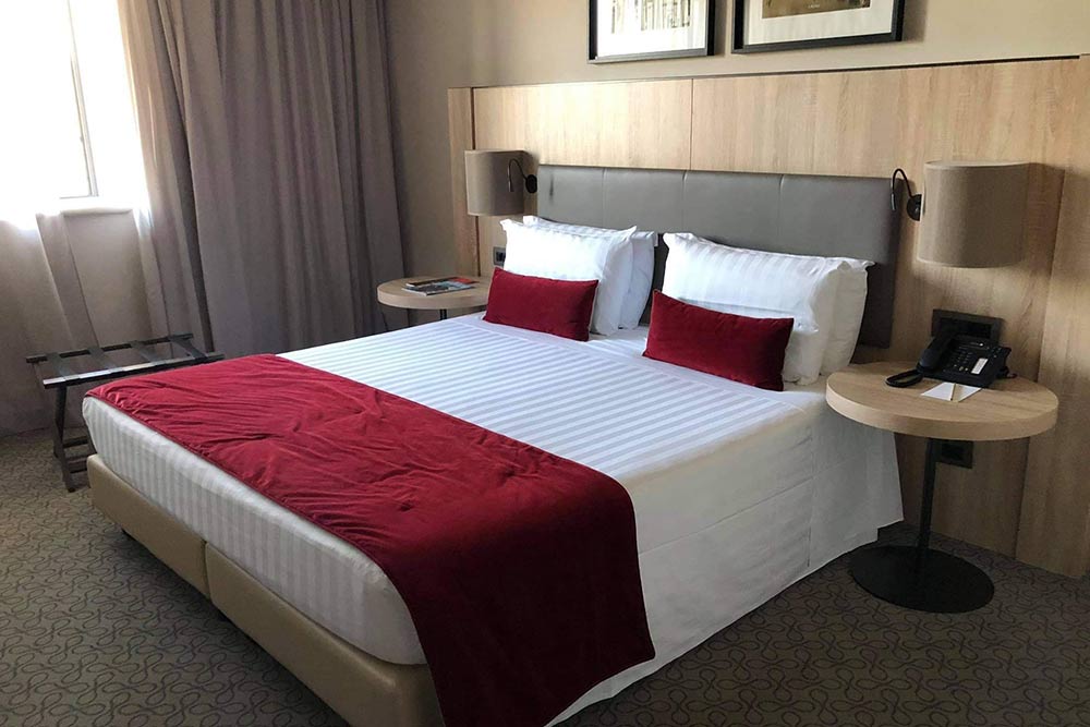 Hotel room in Rome