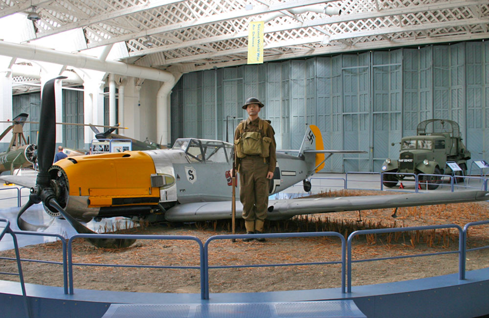 Messerschmitt Bf 109 at IWM Duxford