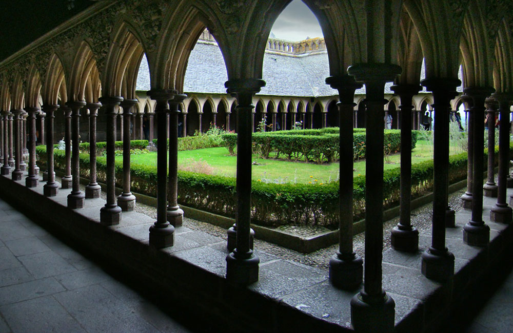 Cloister Garden in the abbey