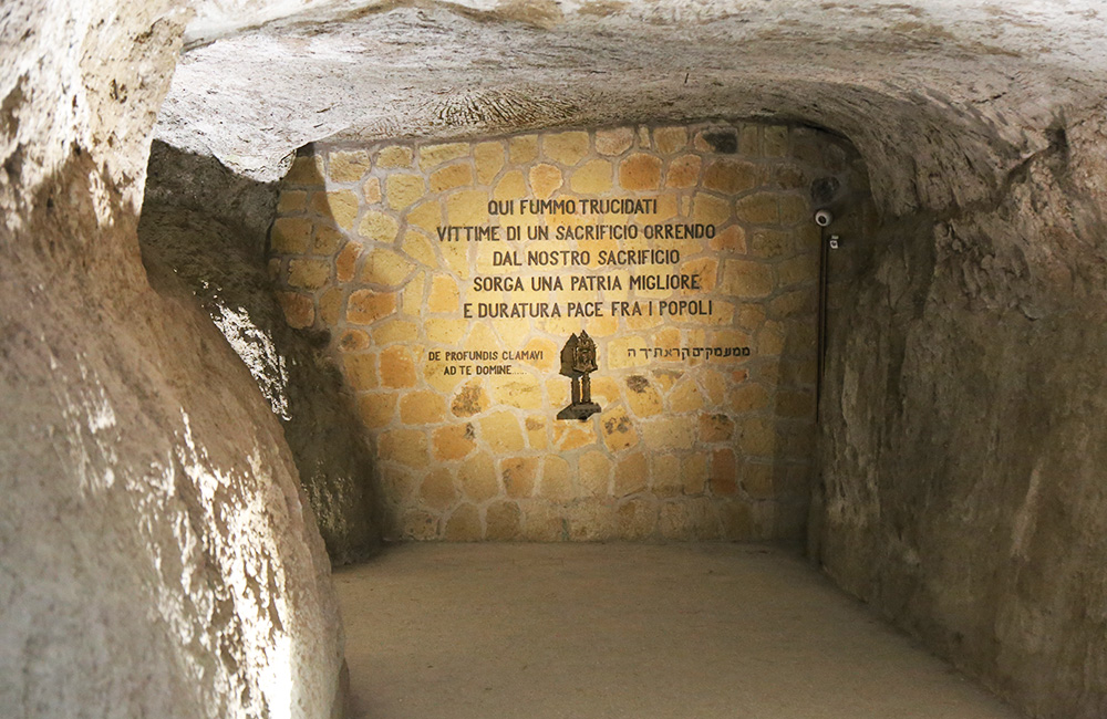Ardeatine Cave, Massacre Mausoleum