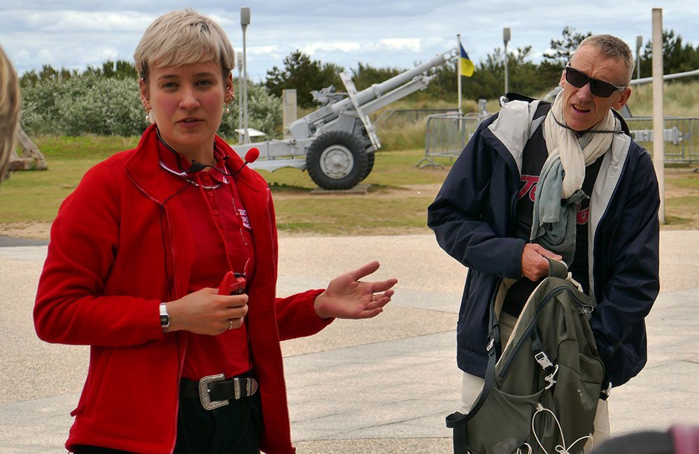 Local guide in Normandy